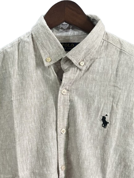 Premium Remi Cotton Shirt | Beige