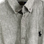 Premium Remi cotton shirt in beige – buy online in Dhaka