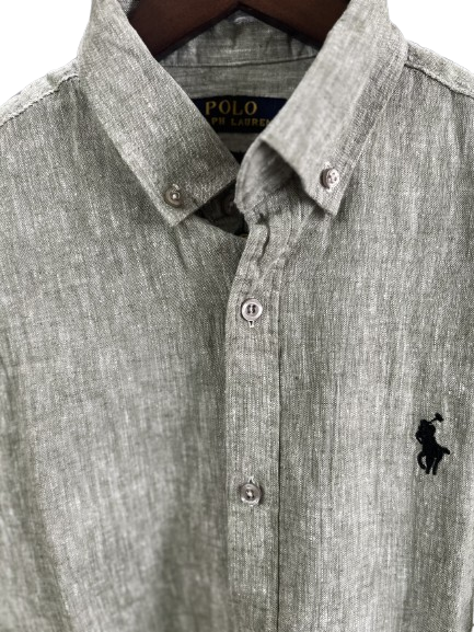 Premium Remi Cotton Shirt | Grey